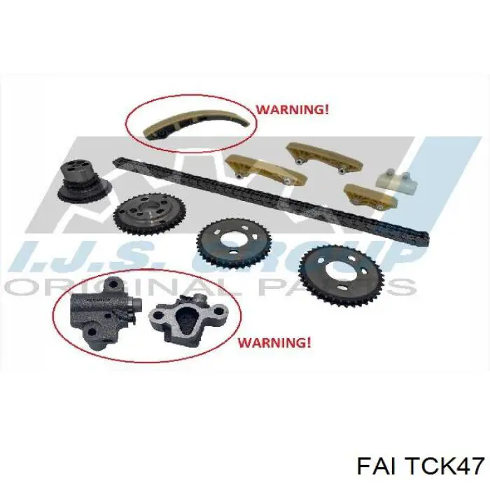 TCK47 FAI Комплект цепи