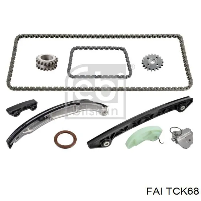 Ремкомплект ГРМ FAI TCK68 цена, от 248.68 USD