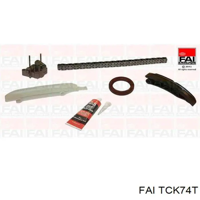 Комплект цепи ГРМ TCK74T FAI