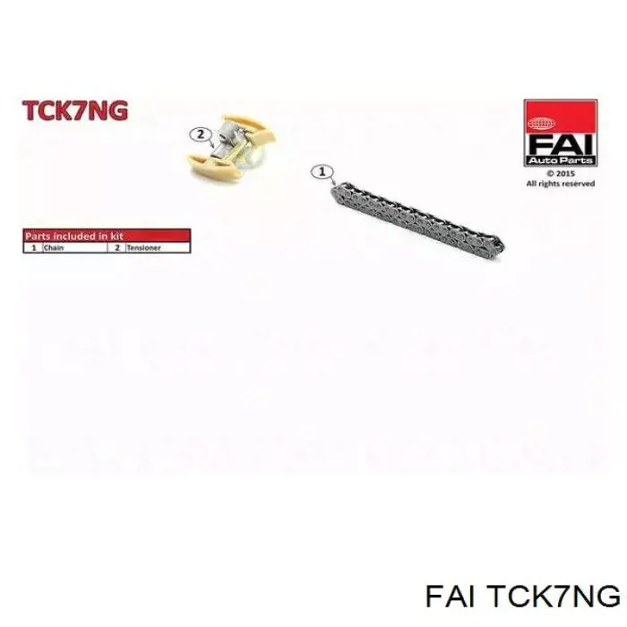 TCK7NG FAI комплект цепи грм