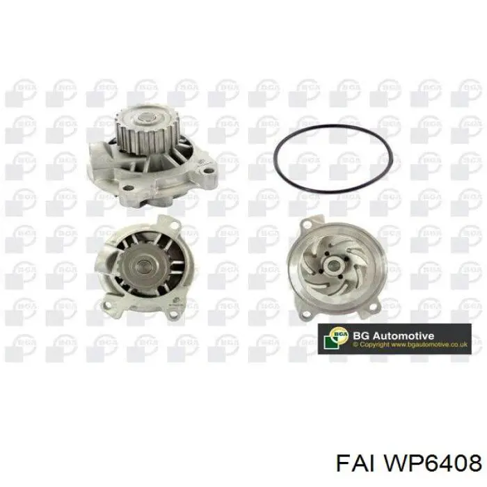 Помпа охлаждения FAI WP6408 цена, от 26.84 USD
