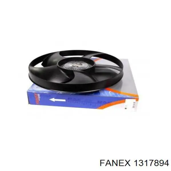 1317894 Fanex вентилятор (крыльчатка радиатора охлаждения)