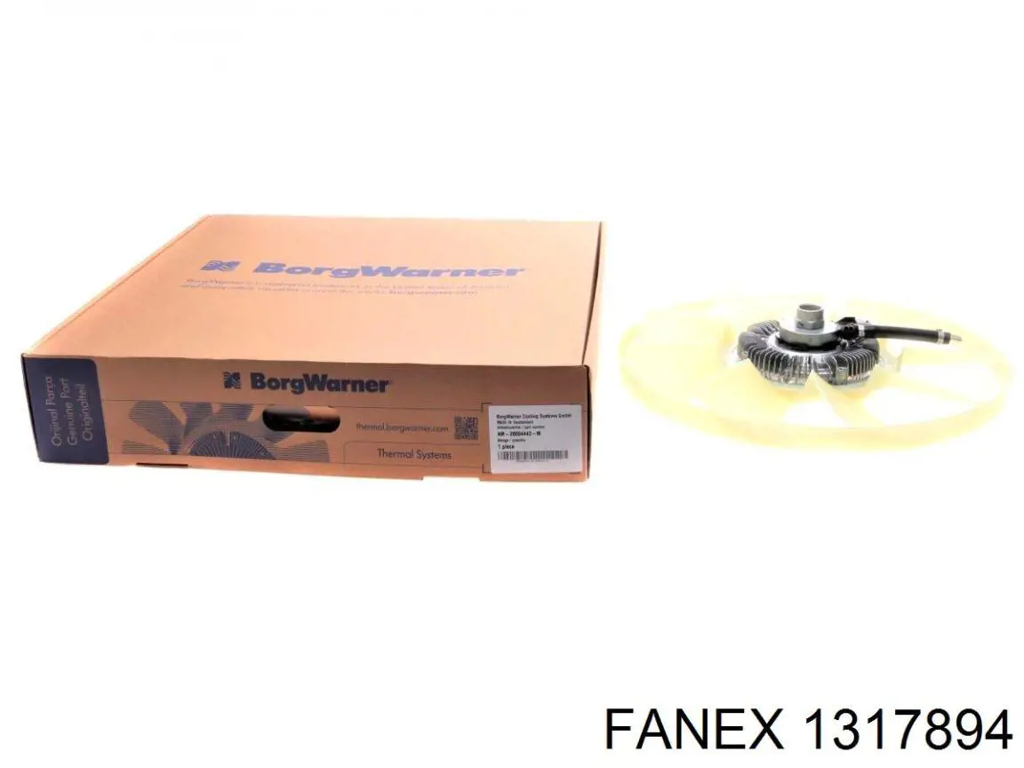 Вискозная муфта Borg-Warner 20003550 цена, от 85.07 USD