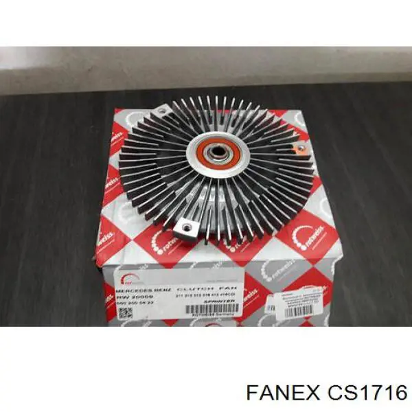 Вискозная муфта Fanex CS1716 цена, от 41.22 USD