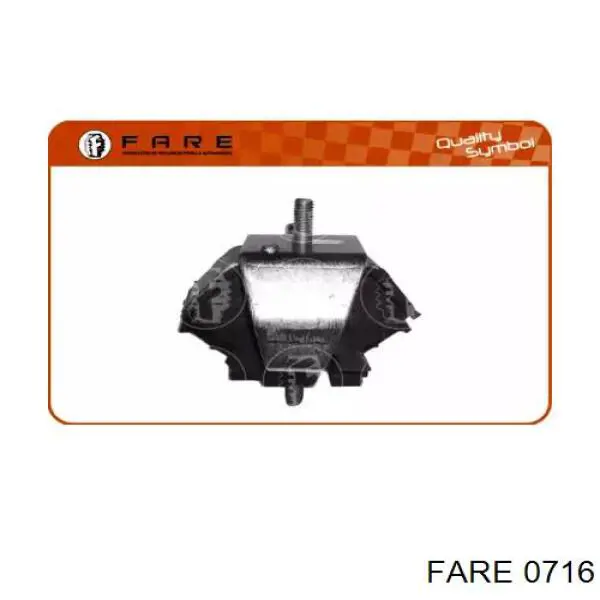 Задняя опора коробки передач 0716 Fare