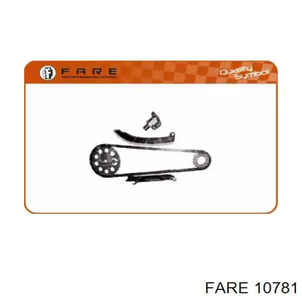 Комплект цепи ГРМ 10781 Fare