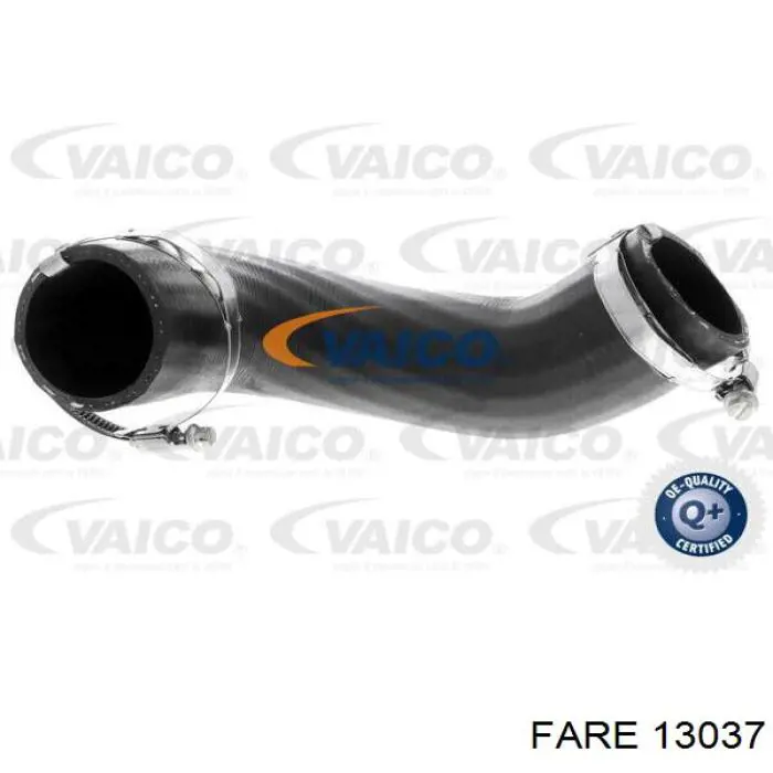 Tubo flexible de aire de sobrealimentación superior derecho 13037 Fare