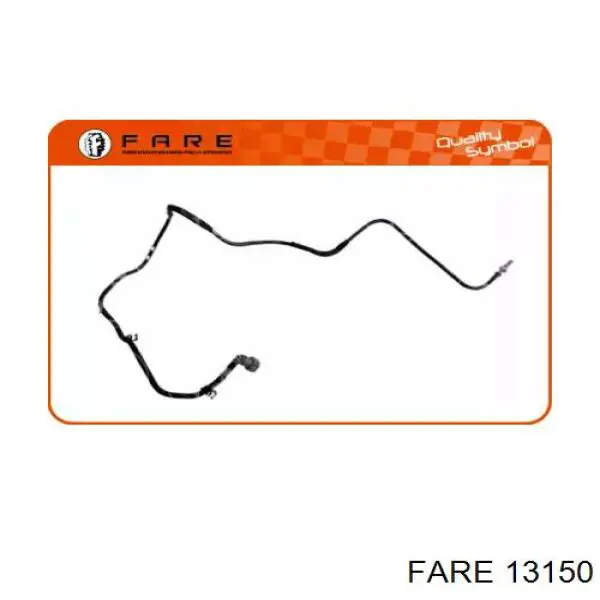 13150 Fare tubo de combustível, inverso desde os injetores