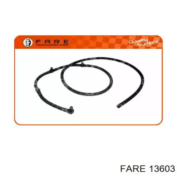 13603 Fare tubo de combustível, inverso desde os injetores