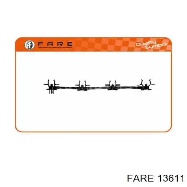 13611 Fare tubo de combustível, inverso desde os injetores