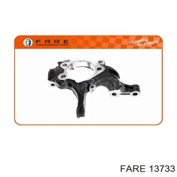 Цапфа (поворотный кулак) передний левый 13733 Fare