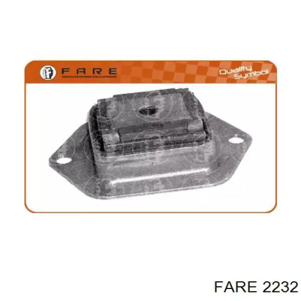 2232 Fare Подушка задней балки