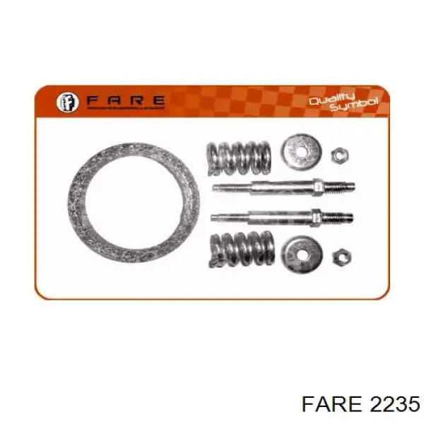 Прокладка глушителя монтажная 2235 Fare