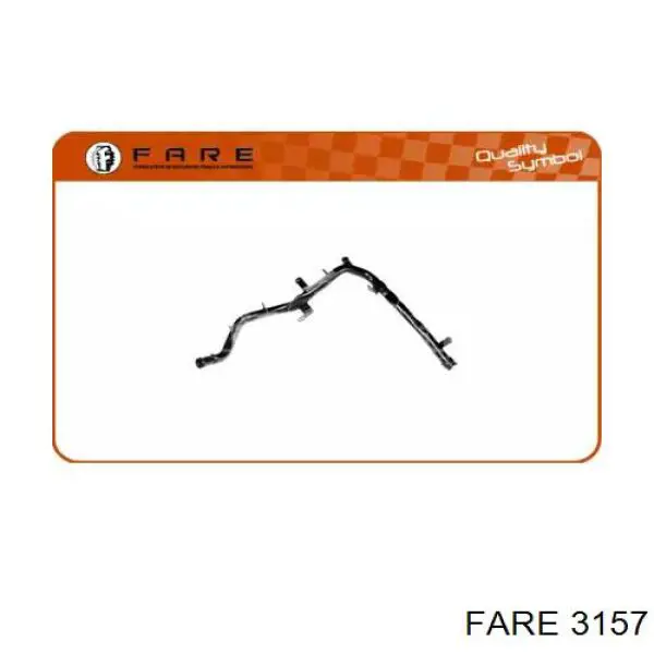 Патрубок системи охолодження 3157 Fare