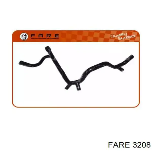 Патрубок системи охолодження 3208 Fare