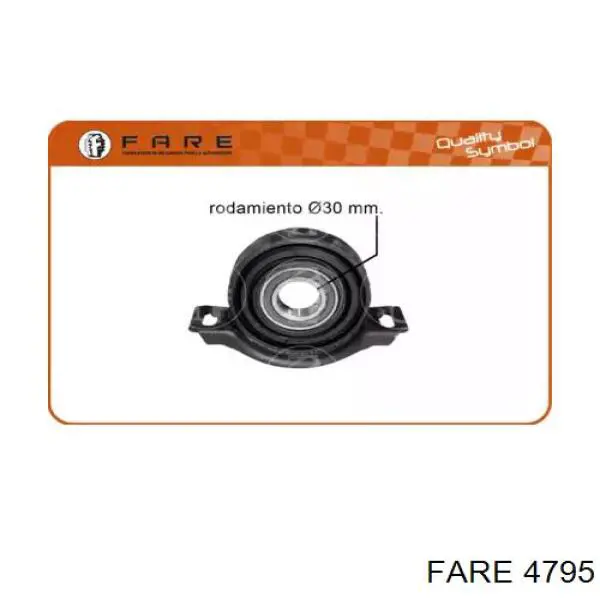 Подвесной подшипник карданного вала 4795 Fare
