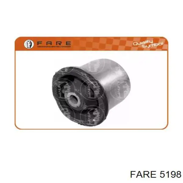Сайлентблок задней балки (подрамника) 5198 Fare