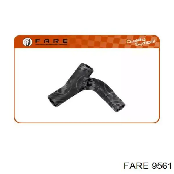 9561 Fare Шланг (патрубок) термостата