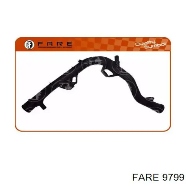 Шланг/патрубок системы охлаждения Fare 9799 цена, от 30.97 USD
