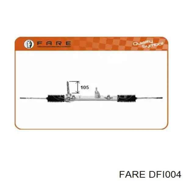 DFI004 Fare cremalheira da direção