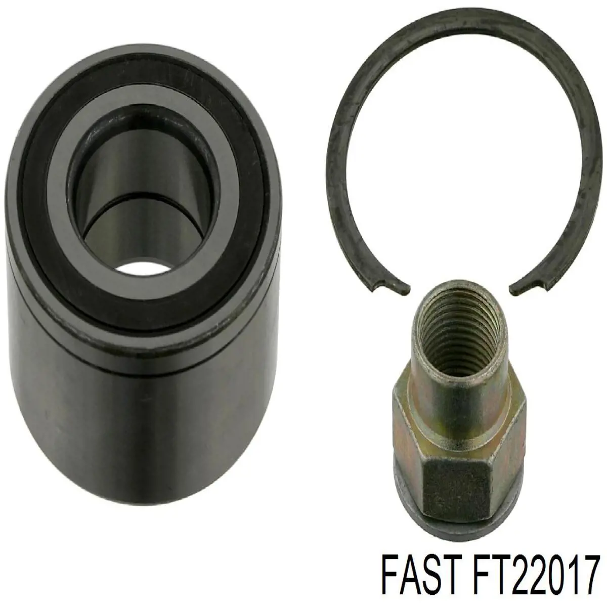 FT22017 Fast rolamento de cubo dianteiro