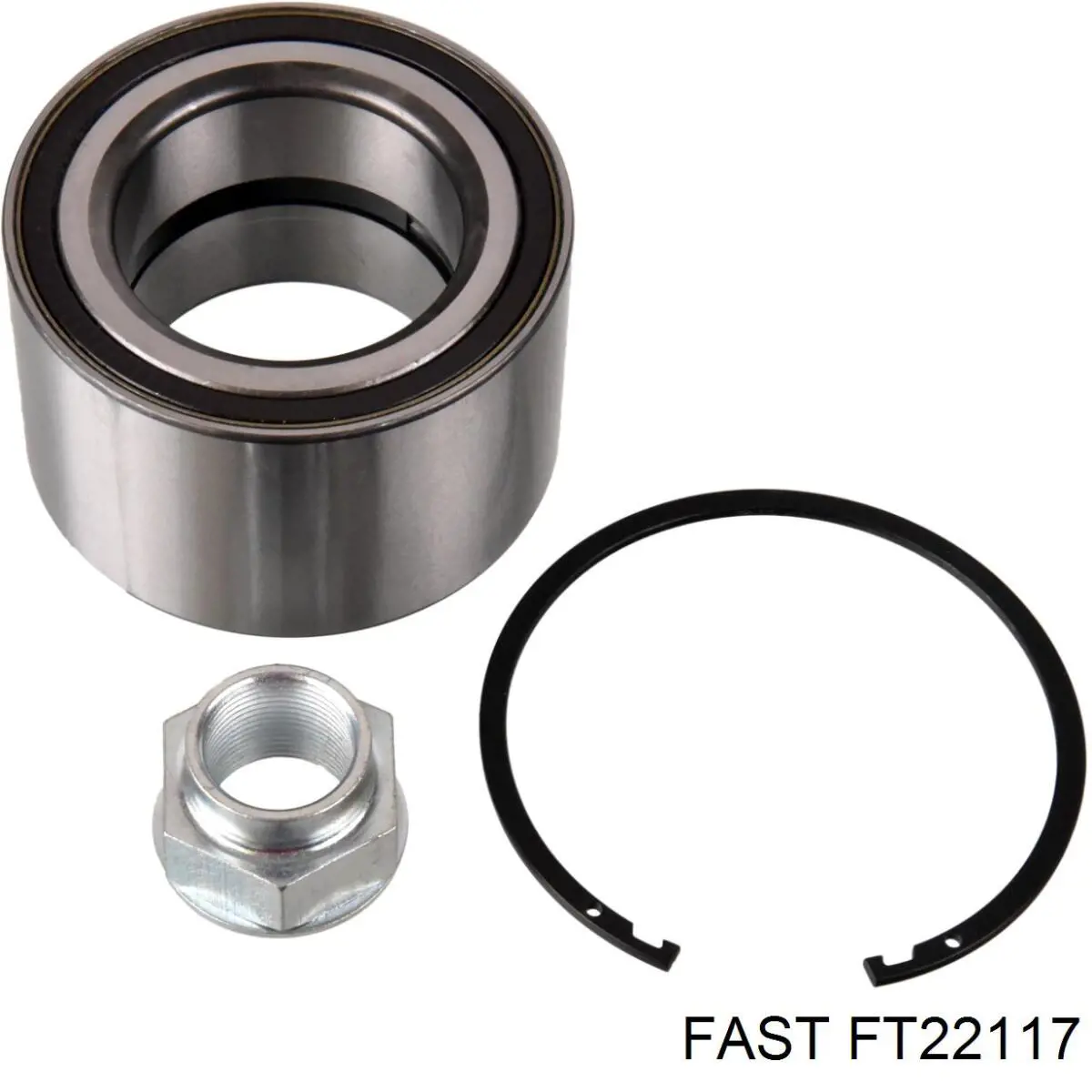 Комплект подшипника ступицы колеса Fast FT22117 цена, от 28.30 USD