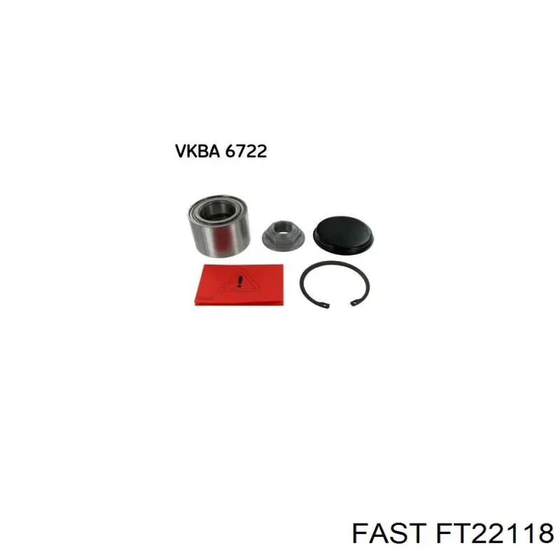 Подшипники задней ступицы Fast FT22118 цена, от 32.92 USD