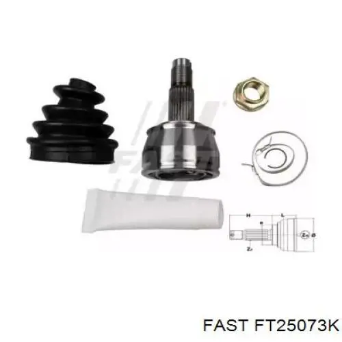 Купить FT25073K Fast Внешняя граната