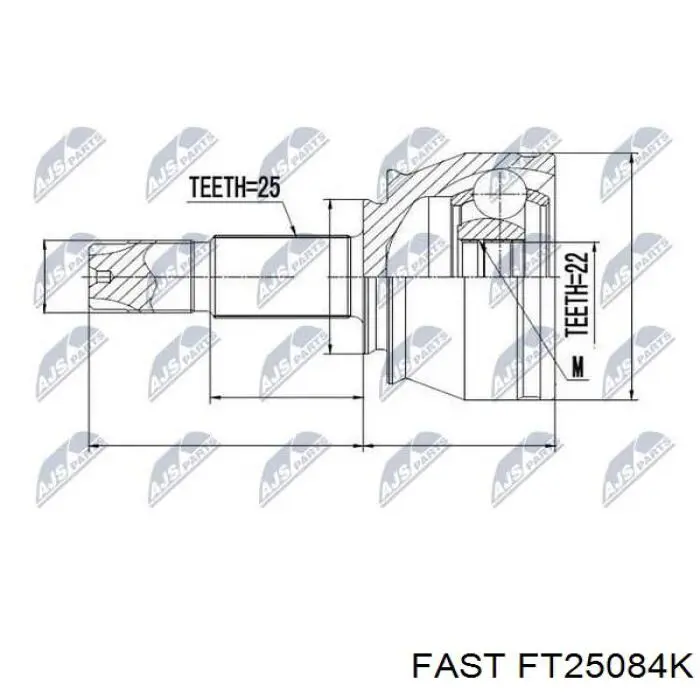 Купить FT25084K Fast Внешняя граната