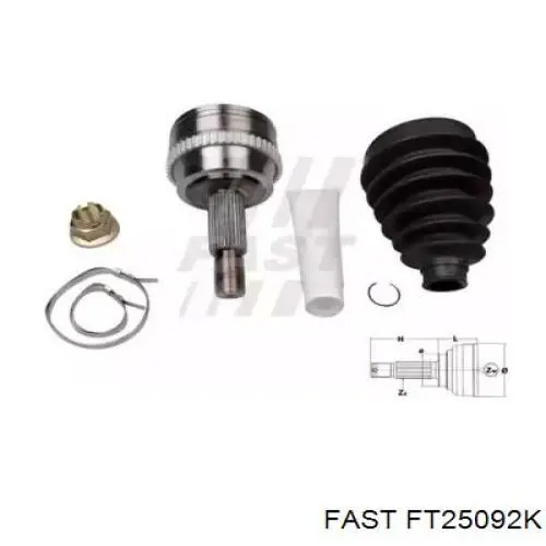 FT25092K Fast Наружная граната