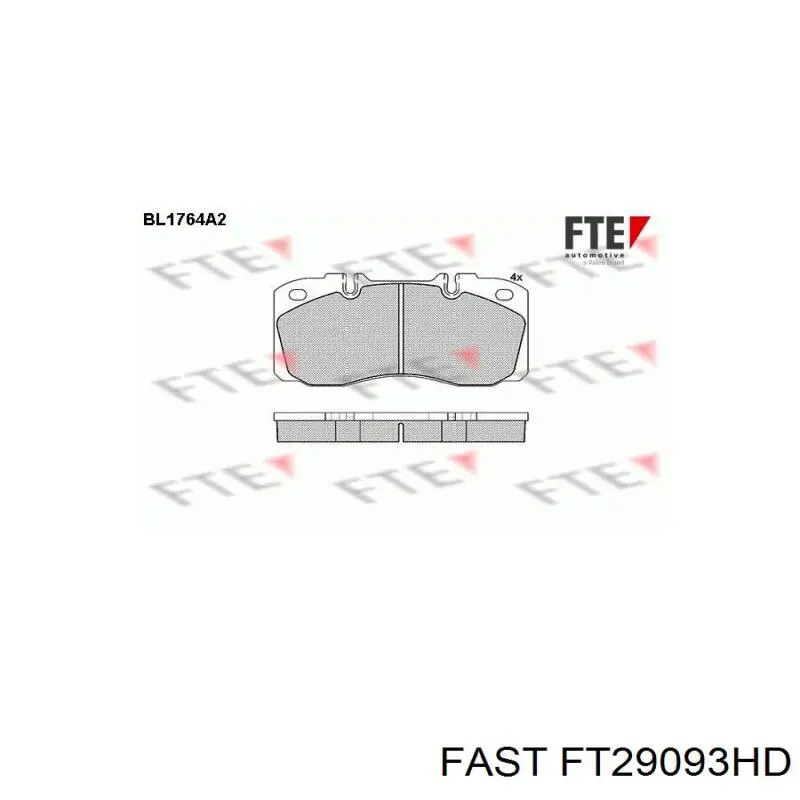 Купить ST29011PRO Rider Колодки тормозные