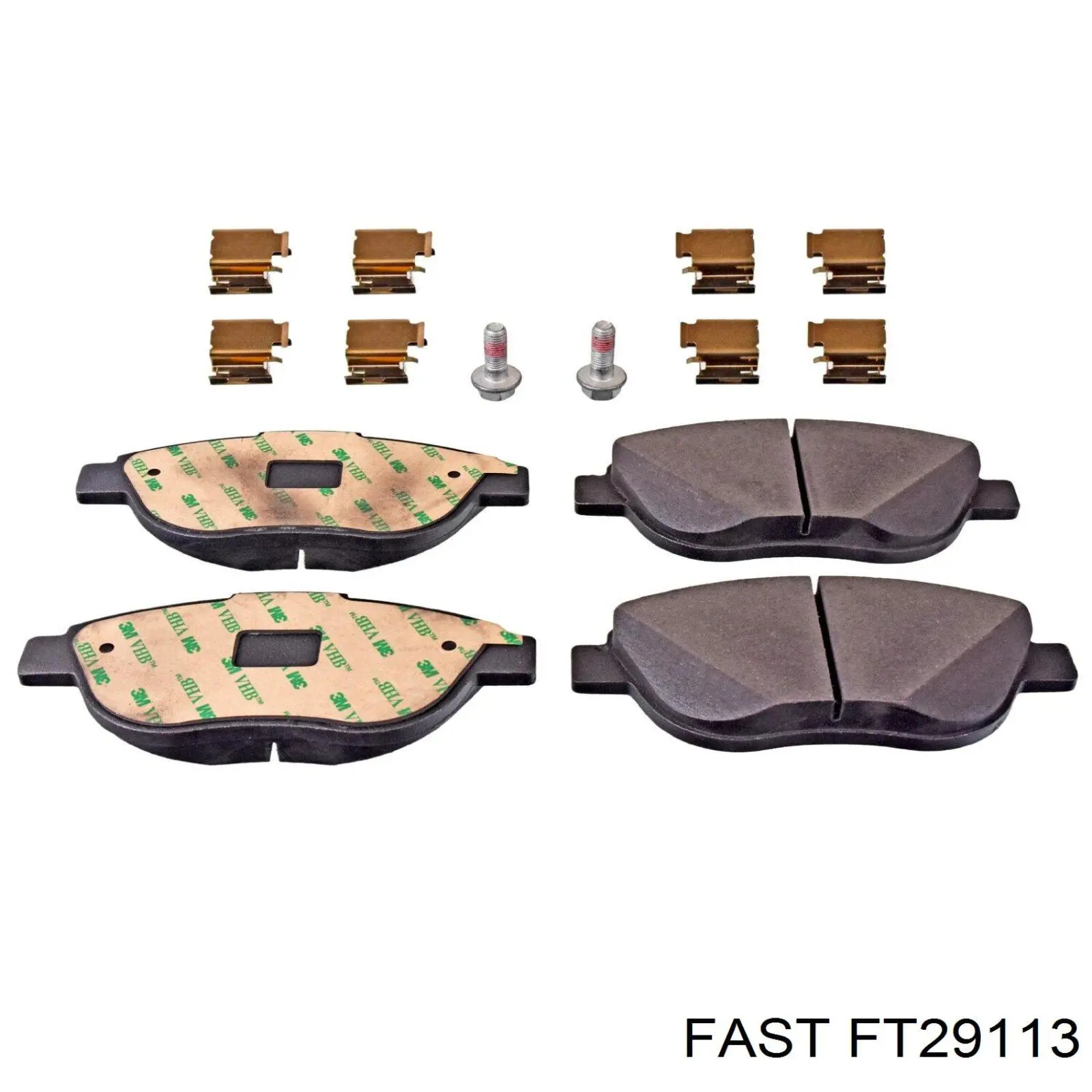 Купить FT29113 Fast Колодки тормозные