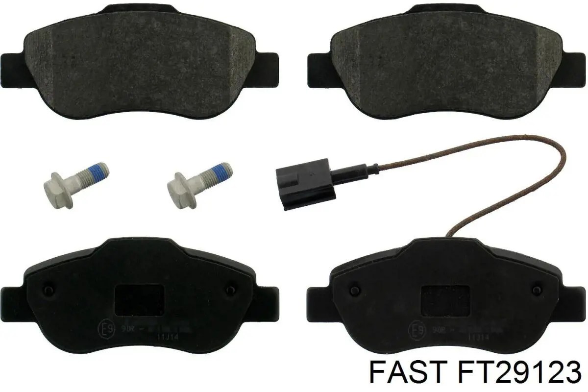 Передние тормозные колодки FT29123 Fast