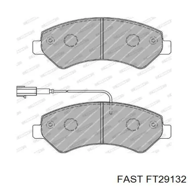 Купить FT29132 Fast Колодки тормозные