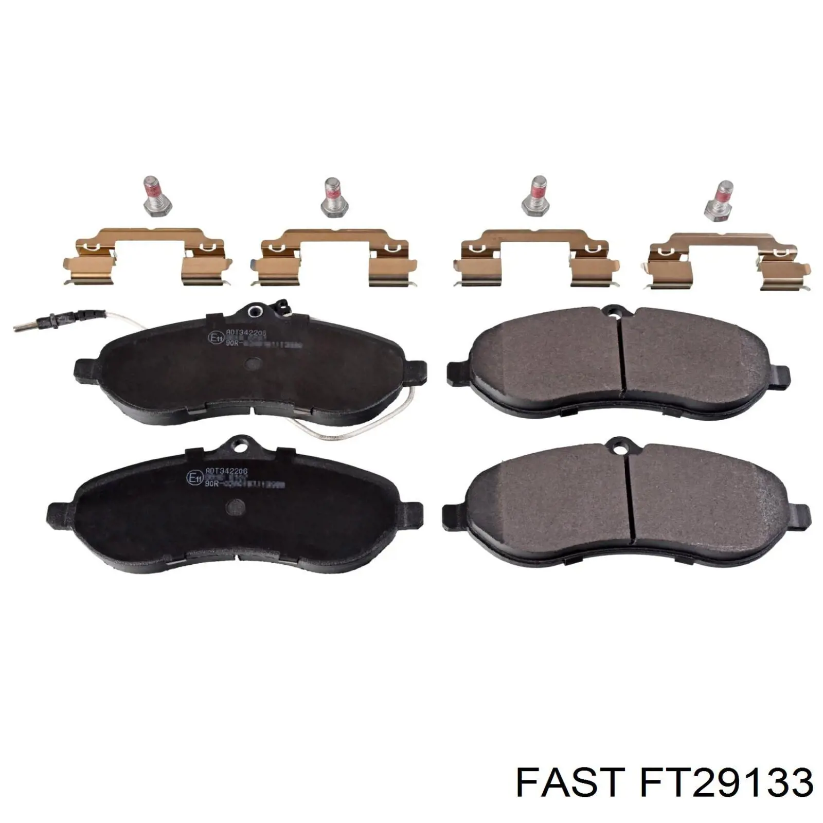 Купить FT29133 Fast Колодки тормозные
