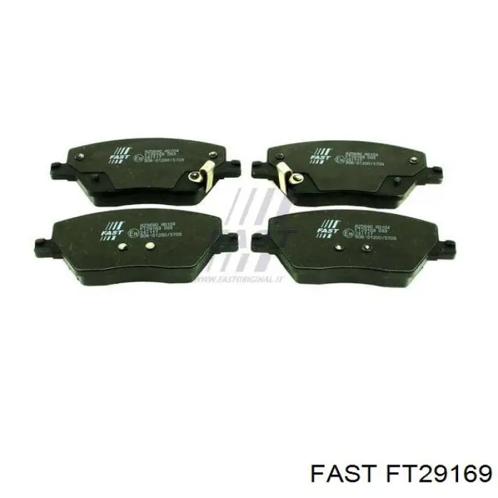 Передние тормозные колодки 173793 Febi