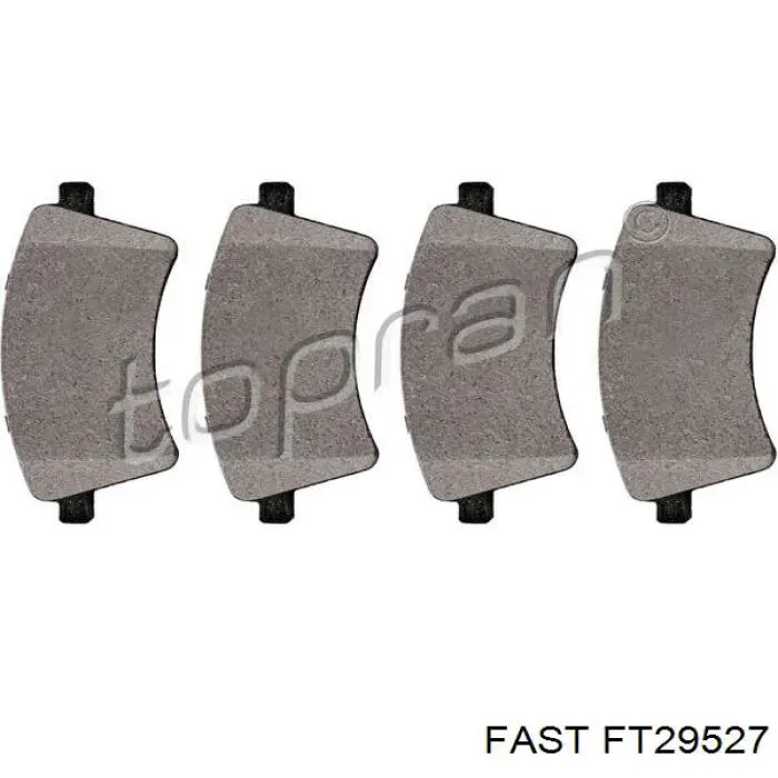 Купить FT29527 Fast Колодки тормозные