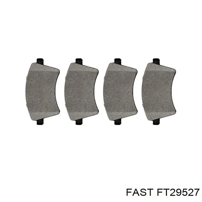Тормозные колодки Fast FT29527