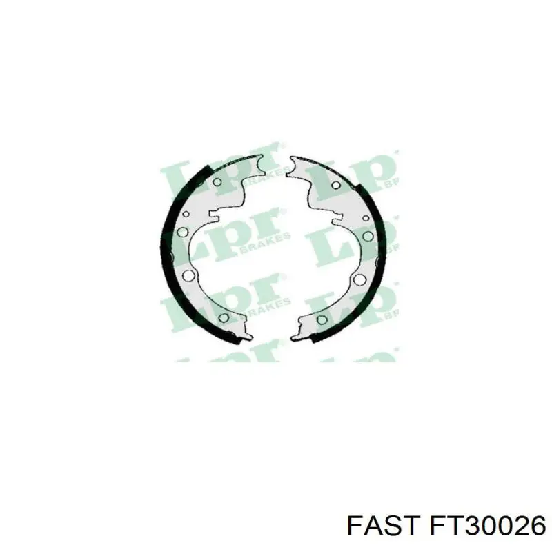 Тормоза рабочие задние ножные и тормозные барабаны Fast FT30026 цена, от 37.23 USD