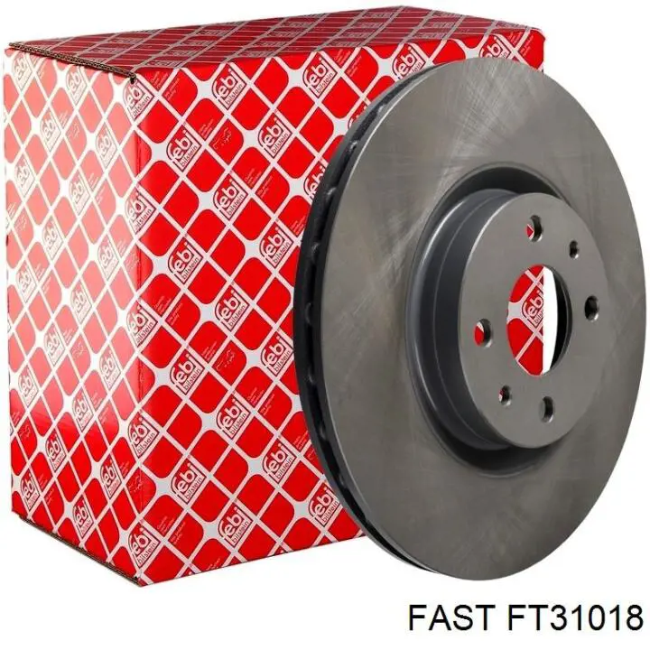 Тормоз дисковый передний Fast FT31018 цена, от 28.84 USD