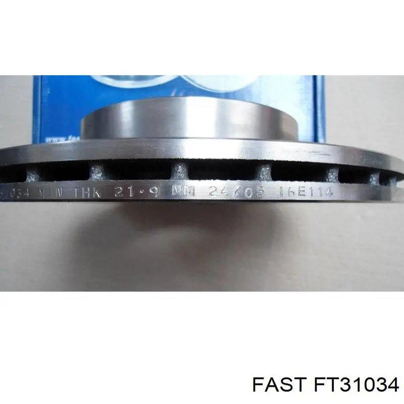 Тормоз дисковый передний Fast FT31034 цена, от 35.73 USD