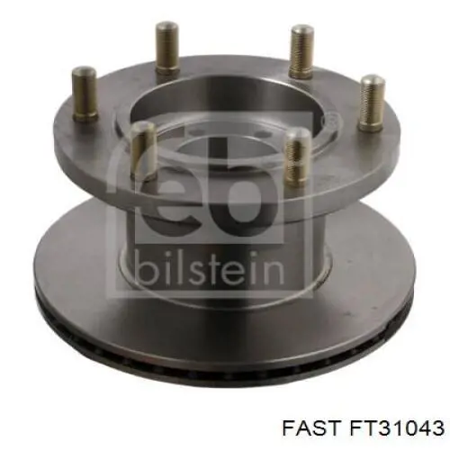 FT31043 Fast диск тормозной передний
