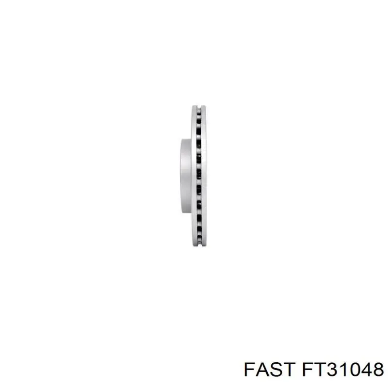 Передние тормозные диски FT31048 Fast