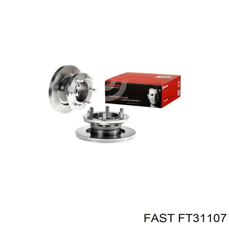 Тормоз дисковый передний Fast FT31107 цена, от 55.81 USD