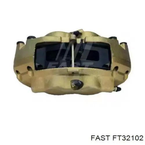 Суппорт тормозной передний правый Fast FT32102
