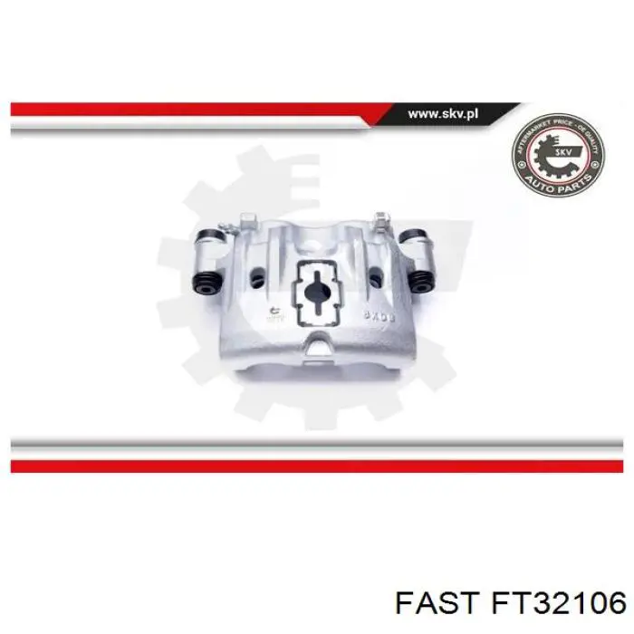 Задний левый суппорт Fast FT32106 цена, от 97.60 USD