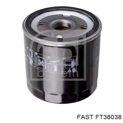 Фильтр очистки масла центробежный Fast FT38038 цена, от 3.66 USD