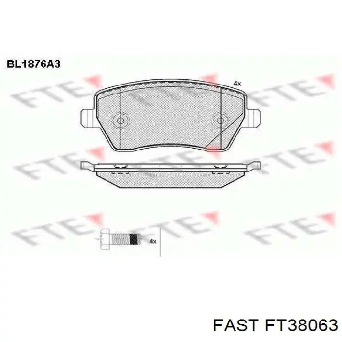 Купить FT38063 Fast Фильтр центробежный очистки масла