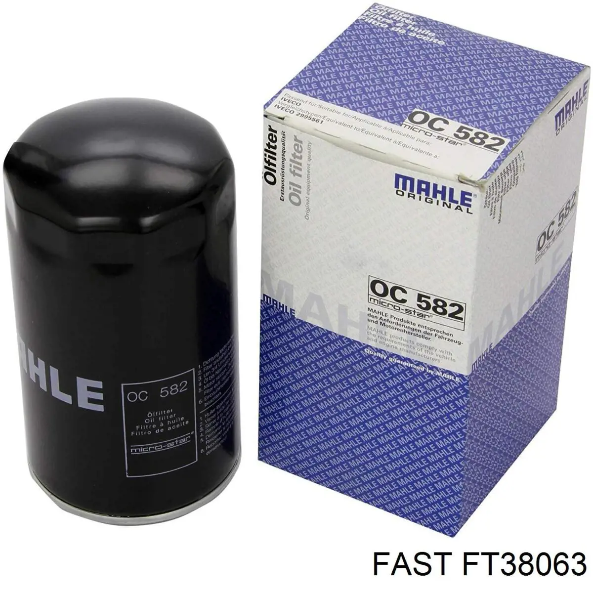 Фильтр очистки масла центробежный Fast FT38063 цена, от 7.33 USD