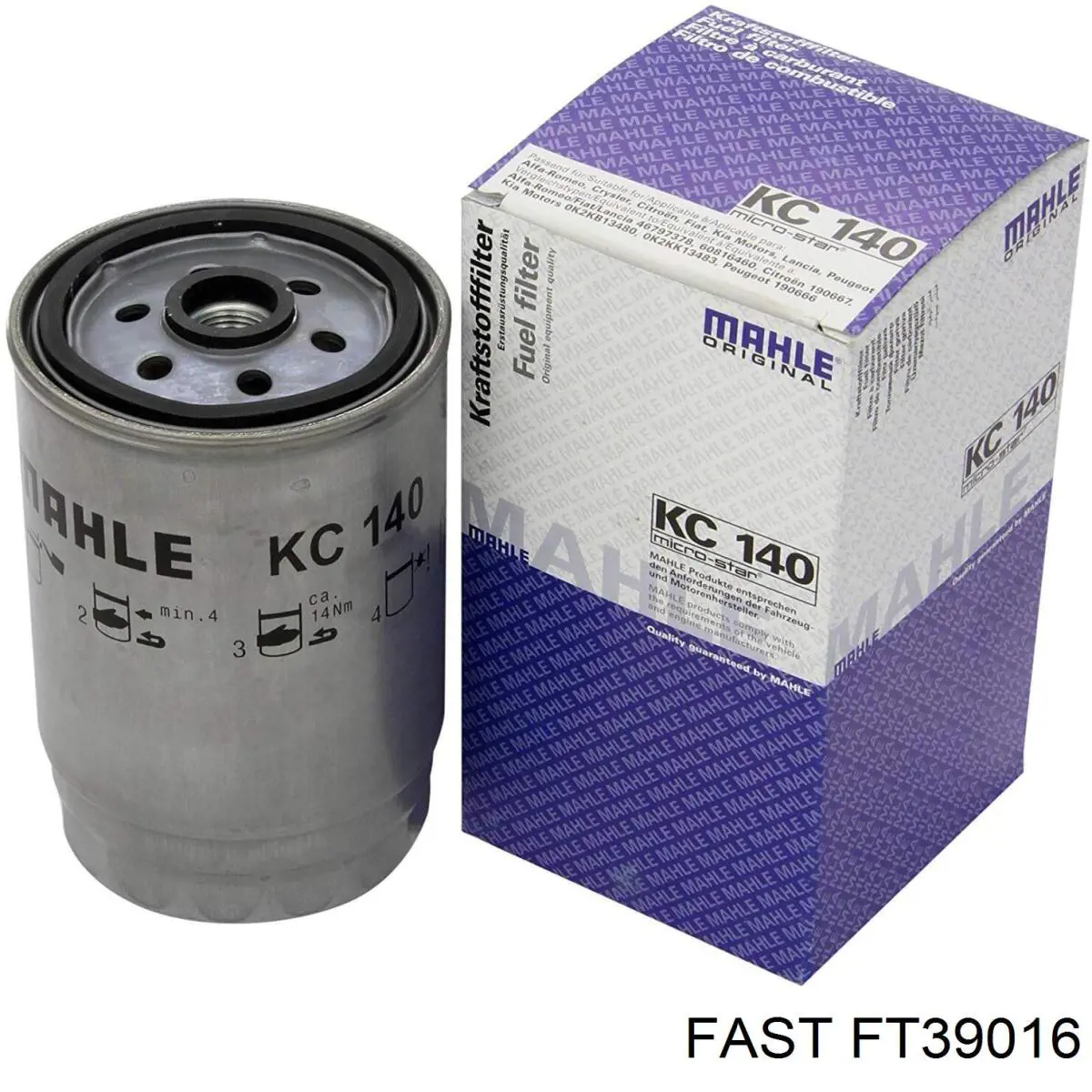 Фильтр тонкой очистки топлива Fast FT39016 цена, от 8.83 USD